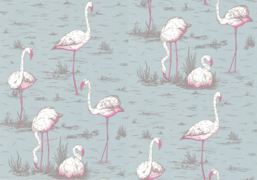 Cole & Son - New Contemporary I - Flamingos 66/6044