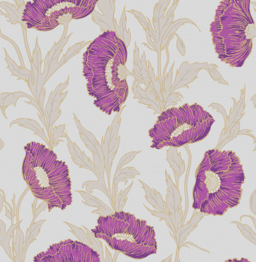 Cole & Son - Collection of Flowers - Poppy 81/1004