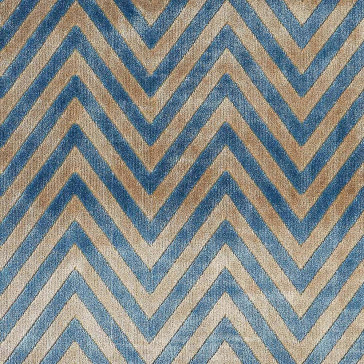 Camengo - Cubisme - 7430525 Bleu Et Gris
