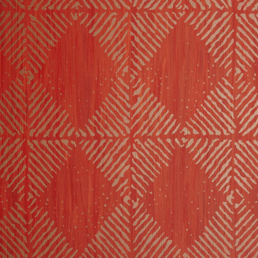Casamance - Makassar Losanges - 9690477 Screen Rouge