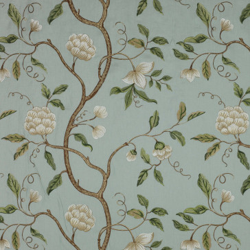 Colefax and Fowler - Snow Tree Linen - Aqua - F3402/01