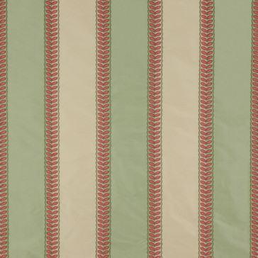 Colefax and Fowler - Lawn Stripe Silk - Green - F3613/01