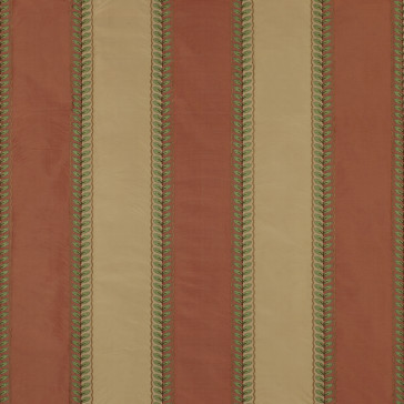 Colefax and Fowler - Lawn Stripe Silk - Red - F3613/02