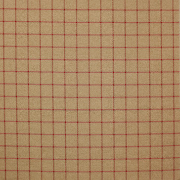 Colefax and Fowler - Linsmore Check - Red/Sand - F4239/06