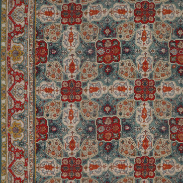 Colefax and Fowler - Perseus - Red/Aqua - F4348/02
