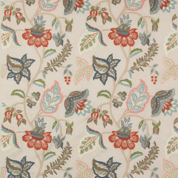 Colefax and Fowler - Somerton - F4741-01 Coral/Aqua