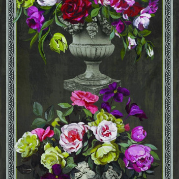 Designers Guild - Ornamental Gardem Panel Print - Slate - F1754-01