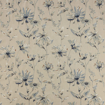 Jane Churchill - Floris - J0099-03 Blue/Linen