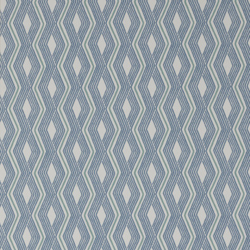 Jane Churchill - Rowan Wallpaper - Pemba Wallpaper - J177W-03 Blue/Aqua