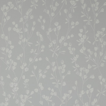 Jane Churchill - Rowan Wallpaper - Ines Wallpaper - J178W-02 Grey