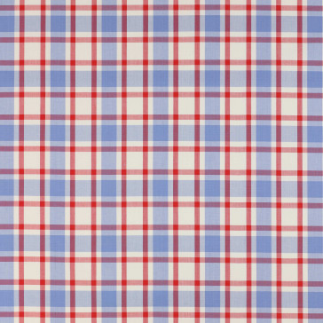 Jane Churchill - Cara Check - J692F-01 Blue/Red