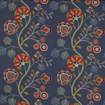 Jane Churchill - Carimbo - J820F-01 Navy