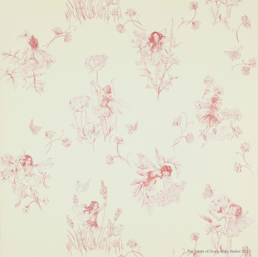 Jane Churchill - Nursery Tales - Meadow Flower Fairies - J124W-05 Pale Pink