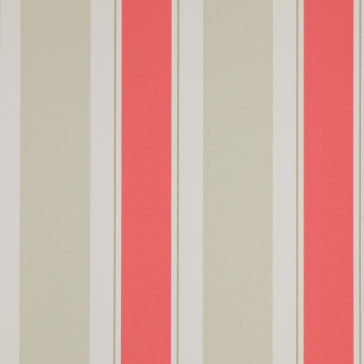 Jane Churchill - Brightwood - Helford Stripe - J134W-06 Red