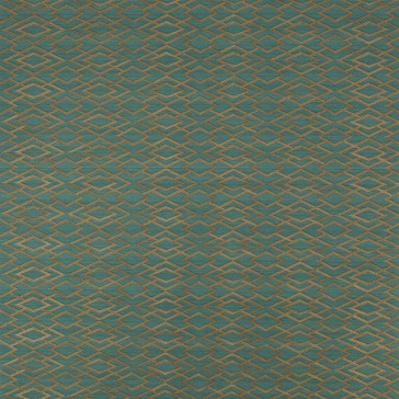 Jane Churchill - Atmosphere Wallpapers Vol IV - Geometric Silk - J8001-06 Teal