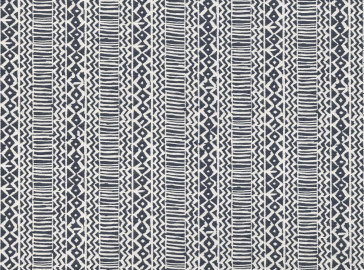 Mark Alexander - Veranda Zigzag - M611/04 - Indigo