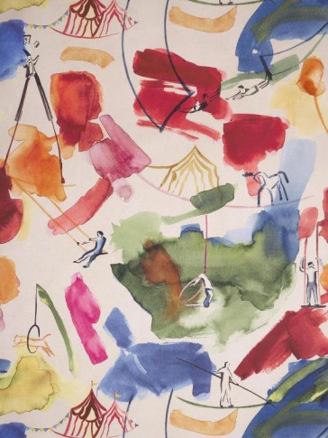 Pierre Frey - Les acrobates - F3722001 Multicolore