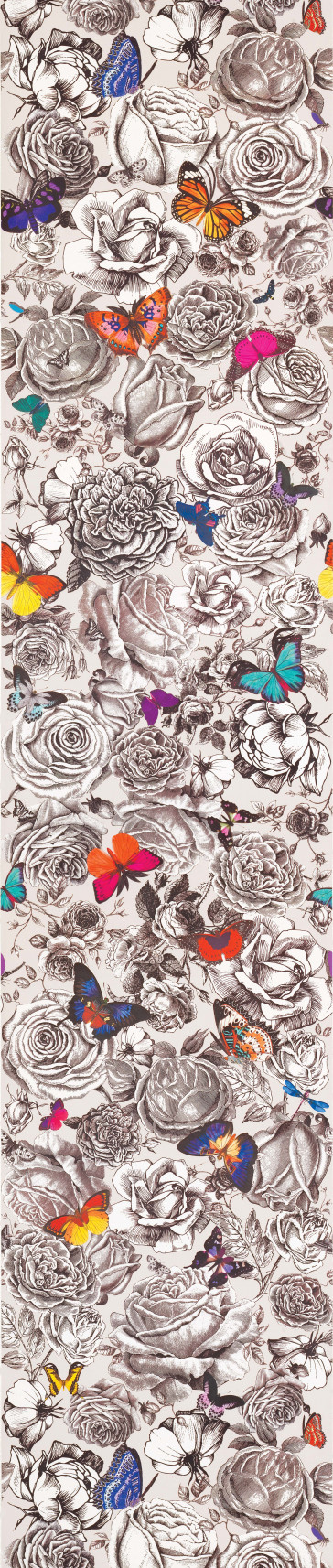 Osborne & Little - Verdanta - Butterfly Garden W6592-01