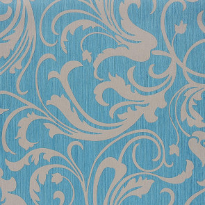 Casamance - Cape Grim - Motif Baroque Turquoise 816177