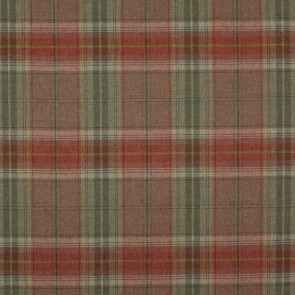 Colefax and Fowler - Galloway Plaid - Tomato/Sage - F2306/07