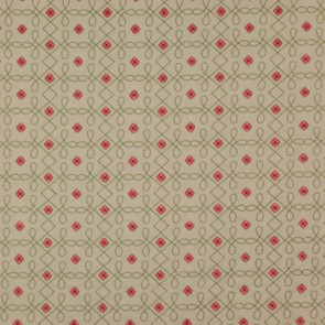 Colefax and Fowler - Greta - Red/Green - F3604/01