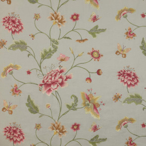 Colefax and Fowler - Colbert Linen - Red/Green - F3606/01