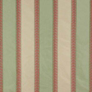 Colefax and Fowler - Lawn Stripe Silk - Green - F3613/01