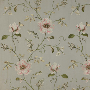Colefax and Fowler - Evesham Linen - Pink/Green - F3707/02