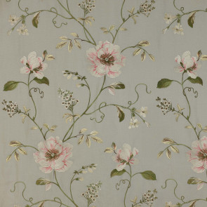 Colefax and Fowler - Evesham Linen - Pink/Green - F3707/02