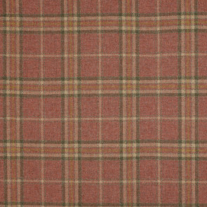 Colefax and Fowler - Kelburn Check - Tomato/Olive - F3830/05