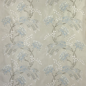 Colefax and Fowler - Water Lily Rose Silk - Blue/Silver - F4010/01