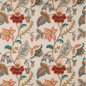 Colefax and Fowler - Somerton - F4741-03 Tomato/Blue