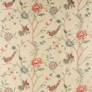 Colefax and Fowler - Olivia Silk - F4841-02 Red-Green
