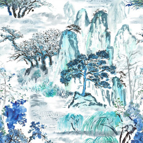 Designers Guild - Jade Temple - Cornflower - FDG2296-01