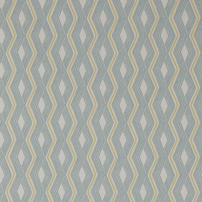 Jane Churchill - Rowan Wallpaper - Pemba Wallpaper - J177W-04 Aqua/Lime