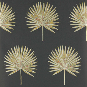Jane Churchill - Rousseau - Atmosphere VI Wallpapers - Fortunei Wallpaper - J182W-06 Black/Gold