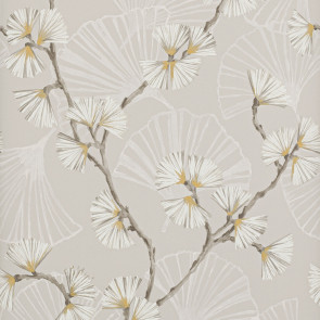 Jane Churchill - Rousseau - Atmosphere VI Wallpapers - Snow Flower Wallpaper - J183W-01 Natural