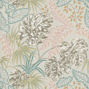 Jane Churchill - Rousseau - Atmosphere VI Wallpapers - Rousseau Wallpaper - J184W-03 Taupe/Pink