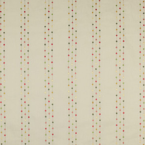 Jane Churchill - Cloverly - J577F-01 Red/Green