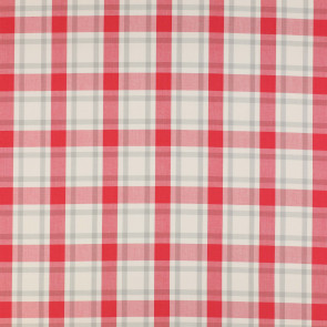Jane Churchill - Cara Check - J692F-04 Red/Grey