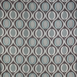 Jane Churchill - Carus - J744F-04 Aqua/Charcoal