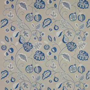 Jane Churchill - Santana - J755F-04 Linen/Blue