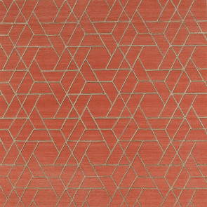 Jane Churchill - Atmosphere V W/P - Zelma Wallpaper - J8008-01 Red