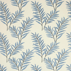 Jane Churchill - Haywood Leaf - J915F-03 Blue