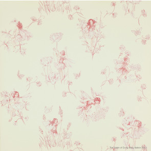 Jane Churchill - Nursery Tales - Meadow Flower Fairies - J124W-05 Pale Pink