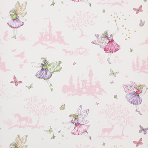 Jane Churchill - Get Happy - Fairyland - J149W-04 Pink
