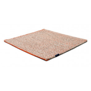 Kymo - Wool Range - Nordic Plain 3985 nature & orange