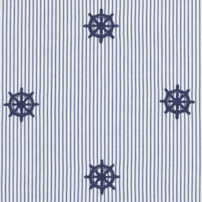 Ralph Lauren - Captains Wheel Ticking Stripe - LCF62305F Deck Blue