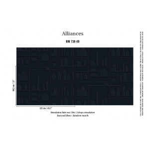 Élitis - Alliances - Vases - RM 738 49 Parsemé d'allégories