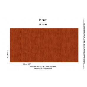 Élitis - Pleats - Arts & Craft - TP 180 08 Derniers frissons